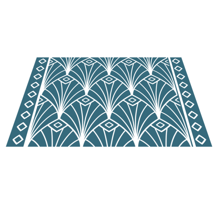 Moderné prestieranie na stôl s elegantným kvetinovým vzorom - Tenstickers