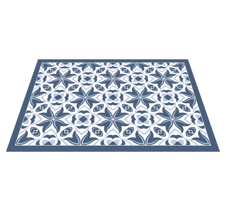 Vzorované prestieranie s rafinovaným botanickým motívom - Tenstickers