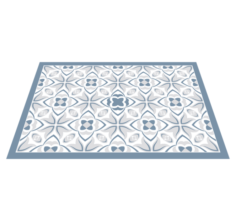 Vzorované prestieranie s prepracovaným kvetinovým motívom - Tenstickers