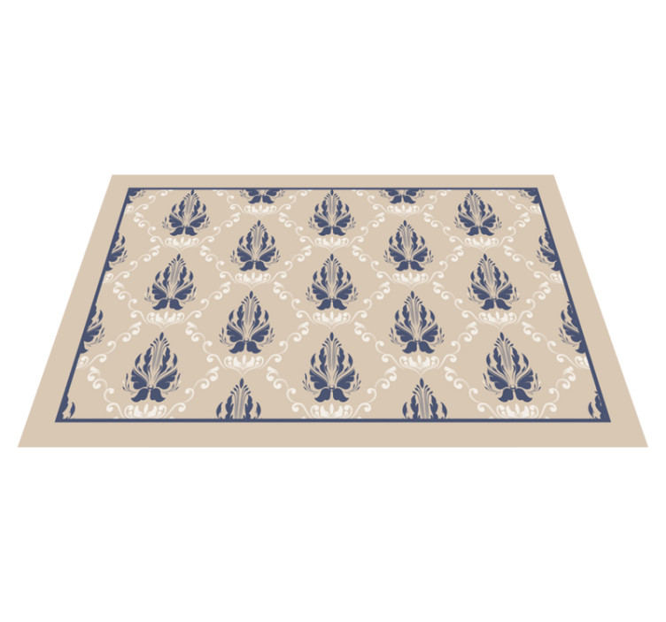 Vzorované prestieranie s elegantným listom - Tenstickers