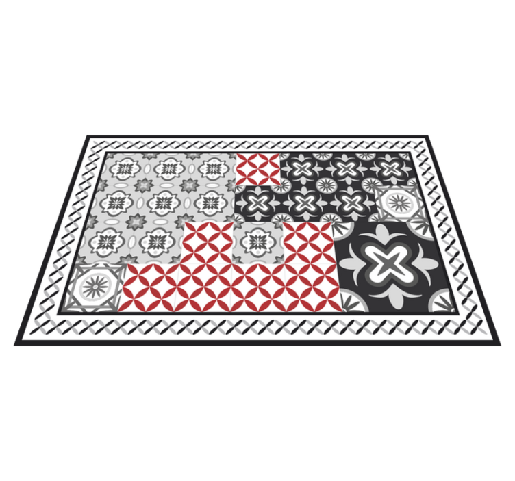 Vzorované prestieranie s rafinovaným textúrovaním - Tenstickers