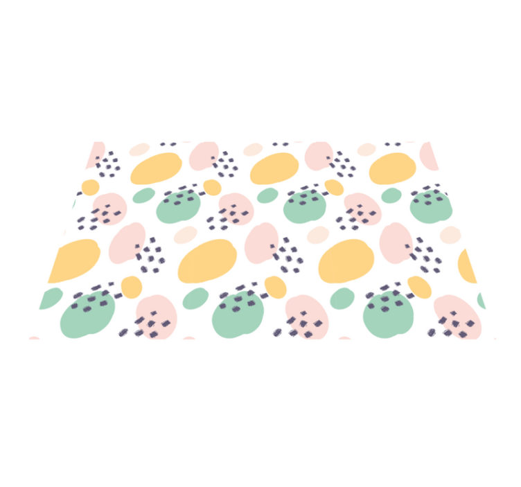 Originálne prestieranie farebný abstraktný prvok - Tenstickers