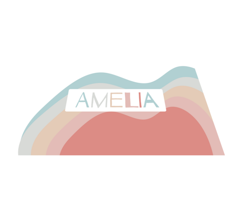 Prestieranie s menom farebná personalizácia - Tenstickers