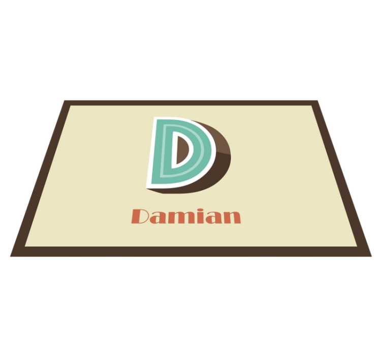 Prestieranie na stôl 3D písmeno - Tenstickers