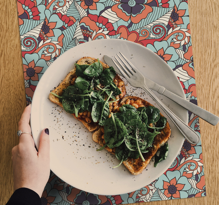 Barokové prestieranie paisley - Tenstickers