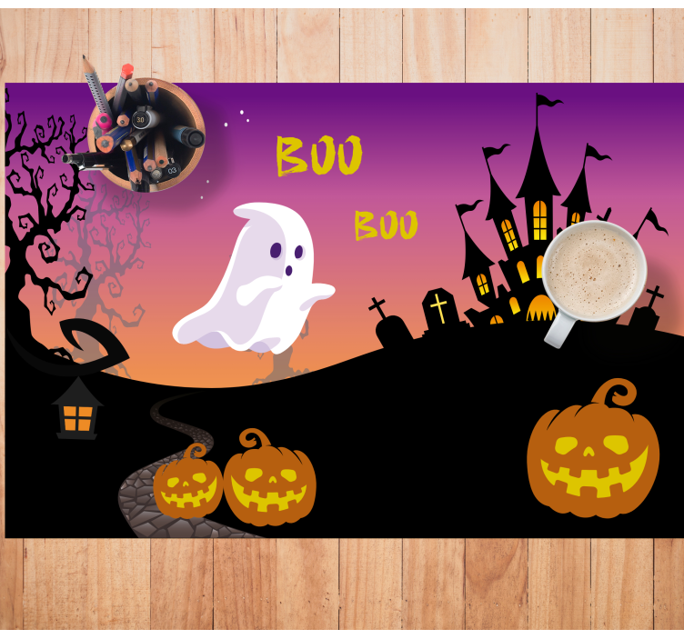 Boo halloween noc halloween prestieranie - Tenstickers