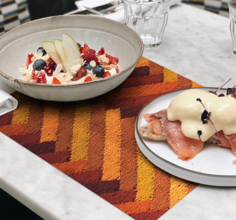 Moderné línie elegantné prestieranie - Tenstickers