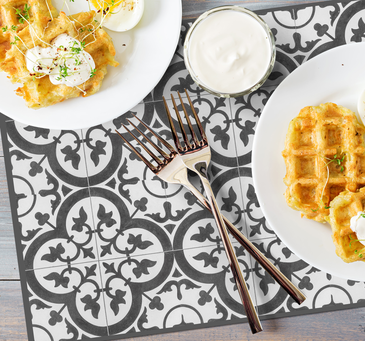 Ozdobné cementové dlaždice pre domáce prestieranie - Tenstickers