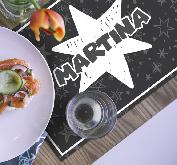 Prispôsobené podložky pod hviezdu - Tenstickers