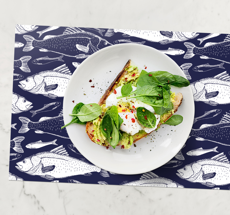 Ryby pod morským prestieraním - Tenstickers