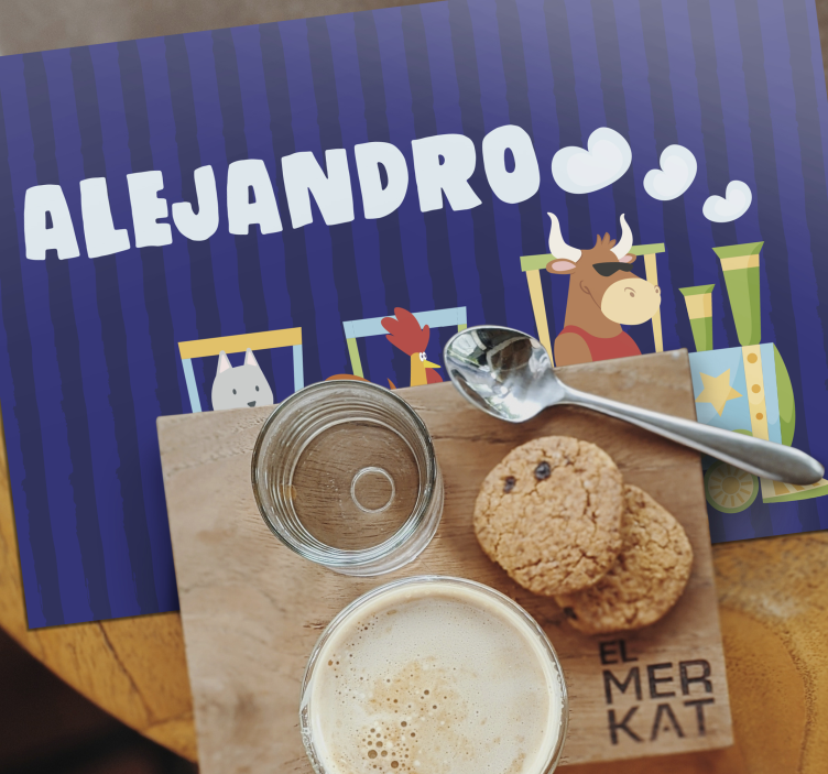 Vlak pre deti prispôsobené prestierania - Tenstickers