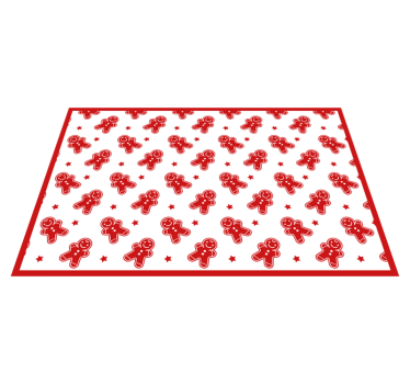 Cookies vianočné vinylové prestierania - Tenstickers
