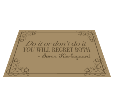 'urob to alebo ne' citujte vinylové prestieranie - Tenstickers
