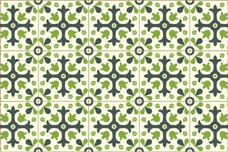 Originálne prestieranie zelená hydraulika - Tenstickers