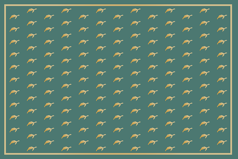 Prestieranie s menom na elegantnom vzorovanom povrchu - Tenstickers