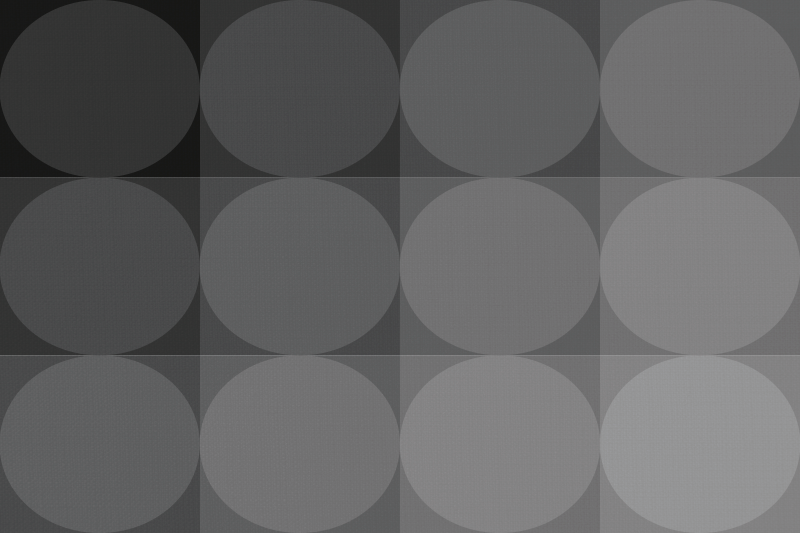 Vzorované prestieranie s jemným kruhovým vzorom - Tenstickers