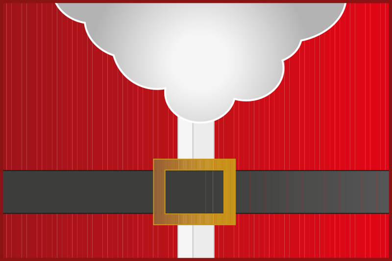 Na vianočné prestieranie oblečenia santa claus - Tenstickers