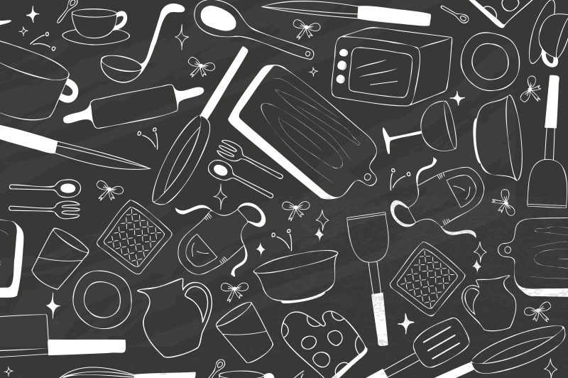 Kuchynské náradie a prestieranie jedál v reštauráciách - Tenstickers