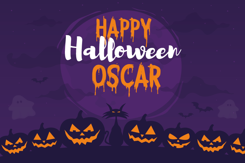 Prispôsobené šťastné halloweenske prestierania - Tenstickers