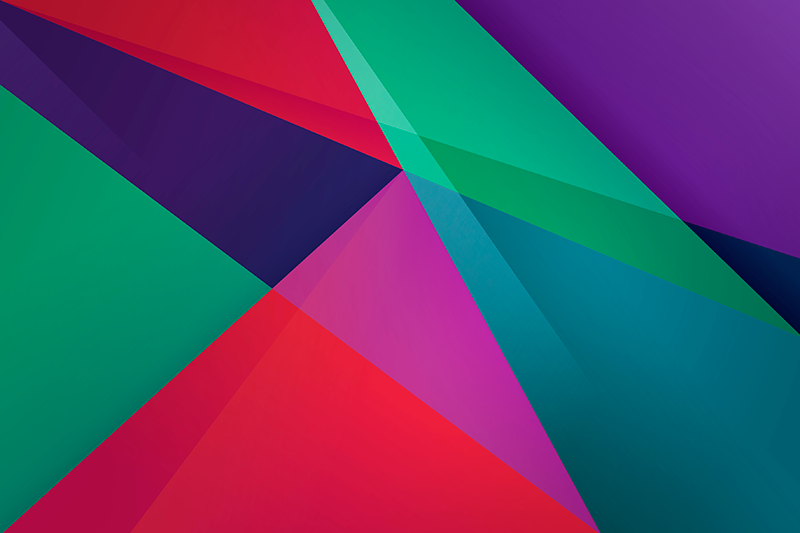 Moderné prestieranie na stôl geometrický farebný dizajn - Tenstickers