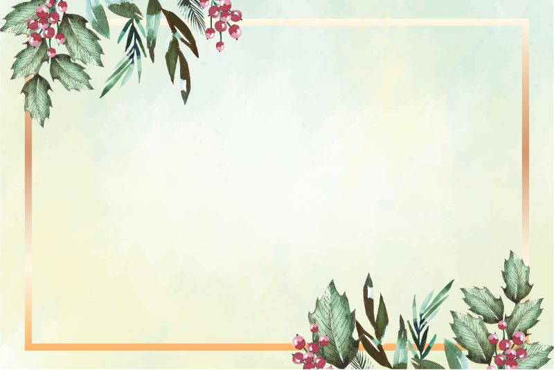 Kvetinová výzdoba vianočné prestieranie - Tenstickers