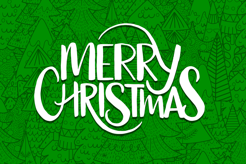 Vianočné prestieranie veselé sviatočné pozdravy - Tenstickers