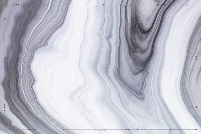 Efekt bieleho a čierneho mramoru moderné prestierania - Tenstickers