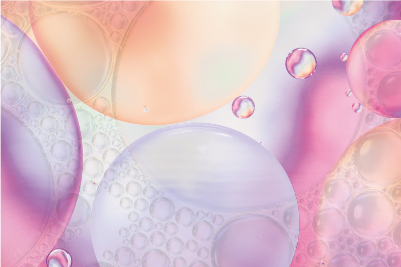 Vzorované prestieranie bublinkový farebný povrch - Tenstickers