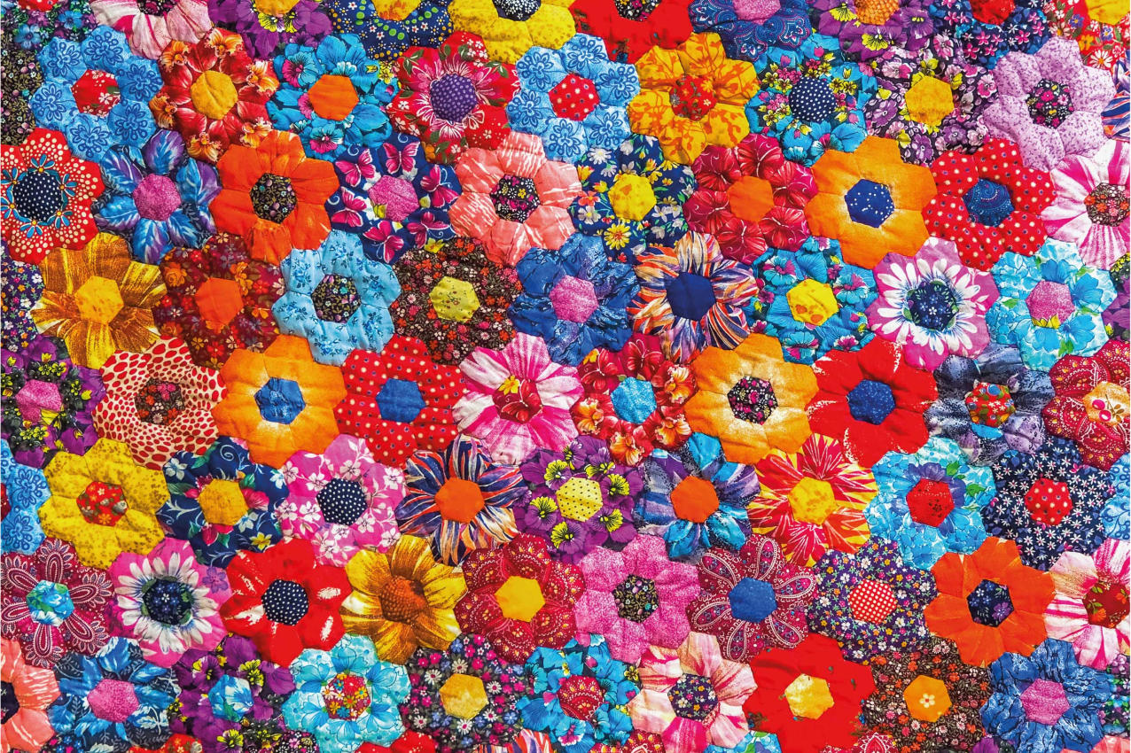 Kvetinová nášivka originálne prestierania - Tenstickers