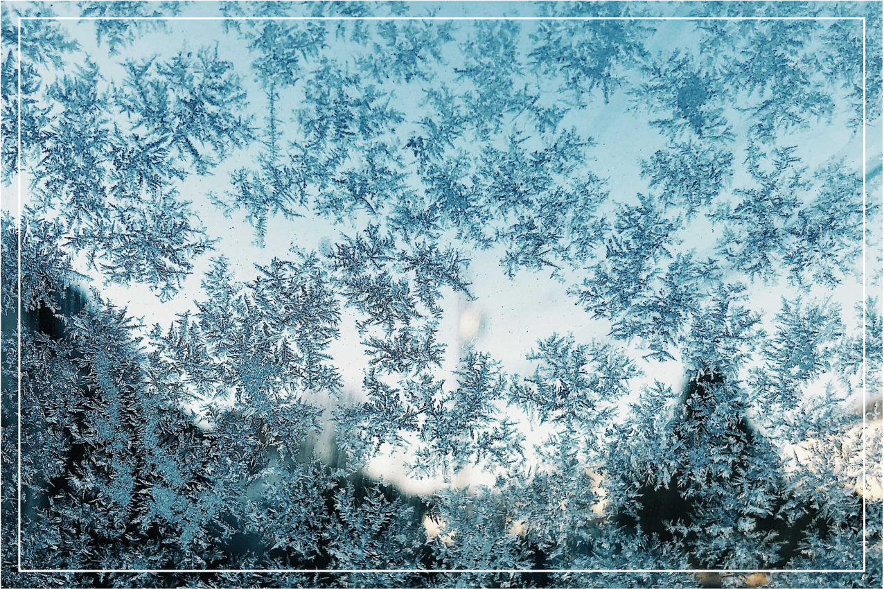 Elegantné snehové vločky vianočné prestieranie - Tenstickers