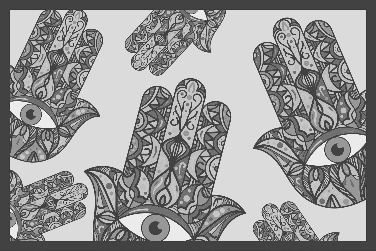 Sivý prestierací stôl moderné prestierania - Tenstickers