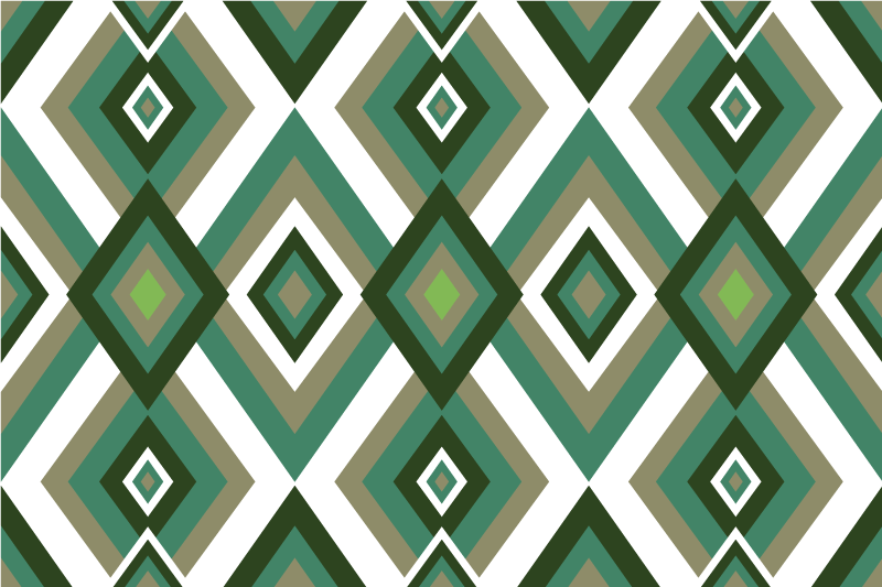 Moderné prestieranie na stôl v geometrickom štýle - Tenstickers
