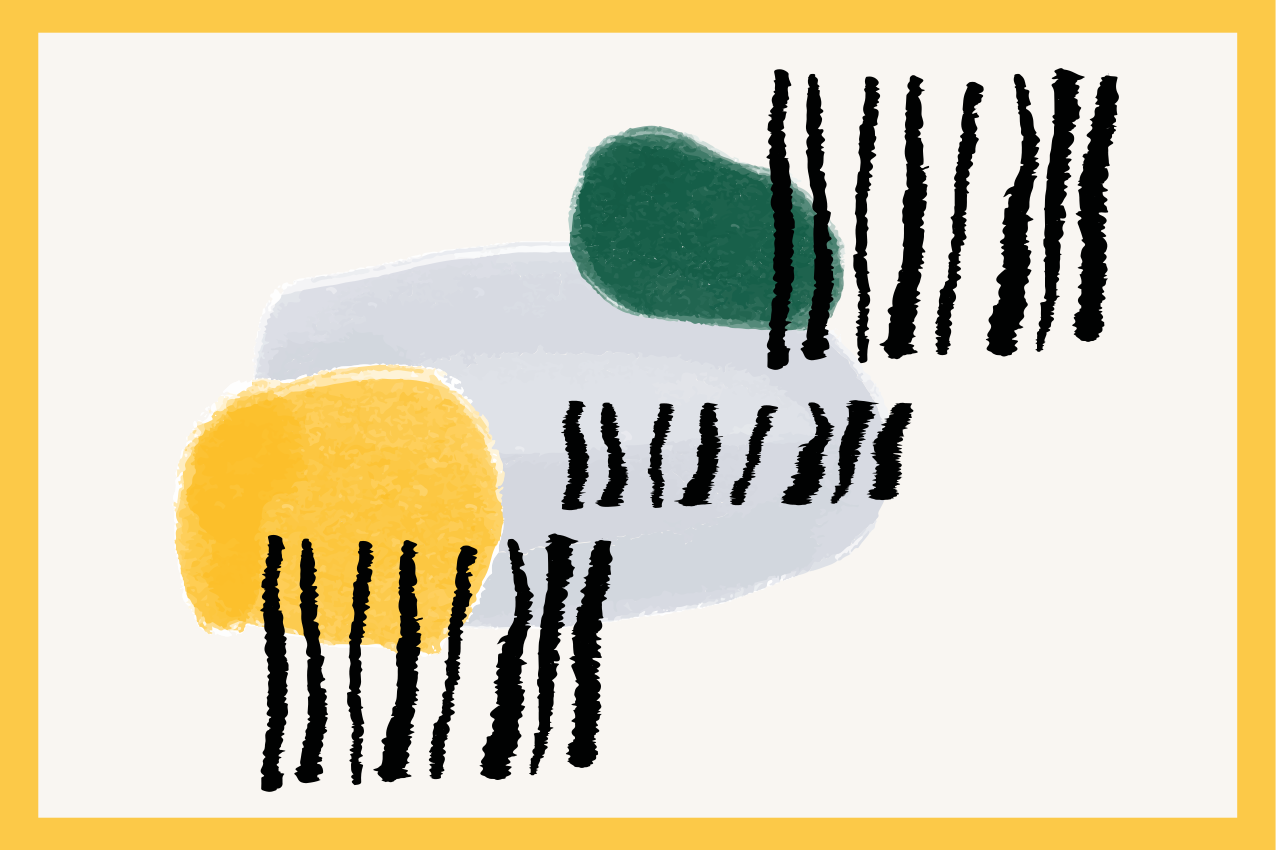 Moderné prestieranie na stôl Živé geometrické tvary - Tenstickers