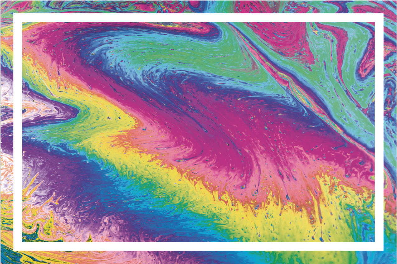 Originálne prestieranie s živým abstraktným motívom - Tenstickers