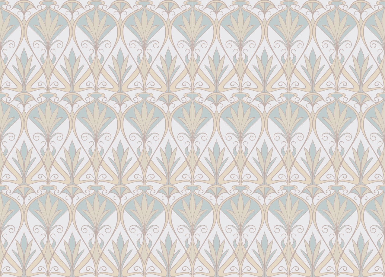 Vzorované prestieranie s elegantnou kvetinovou kompozíciou - Tenstickers