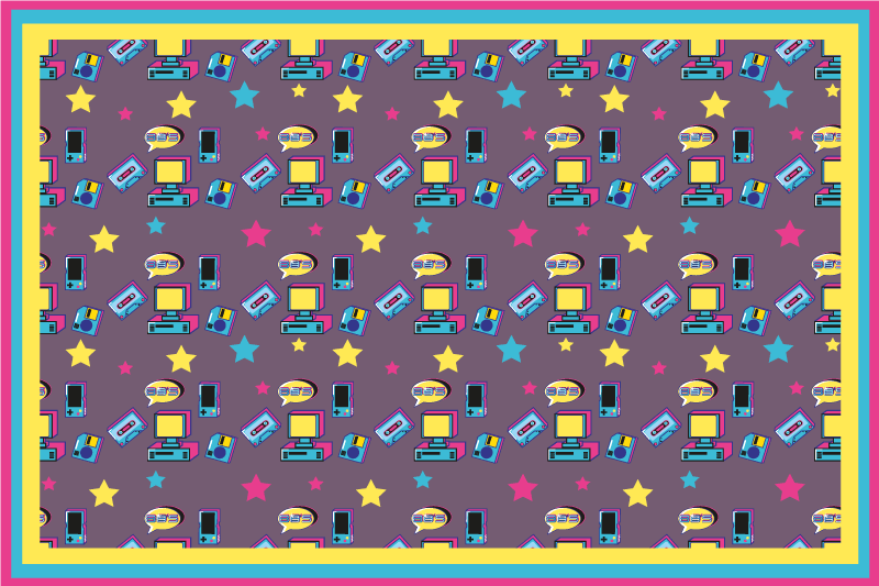 Originálne prestieranie farebný hviezdny vzor - Tenstickers