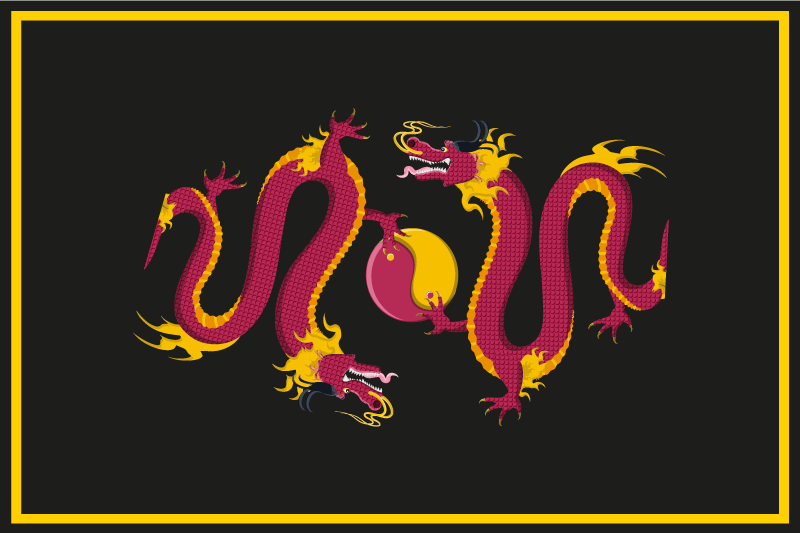 Originálne prestieranie s motívom draka - Tenstickers