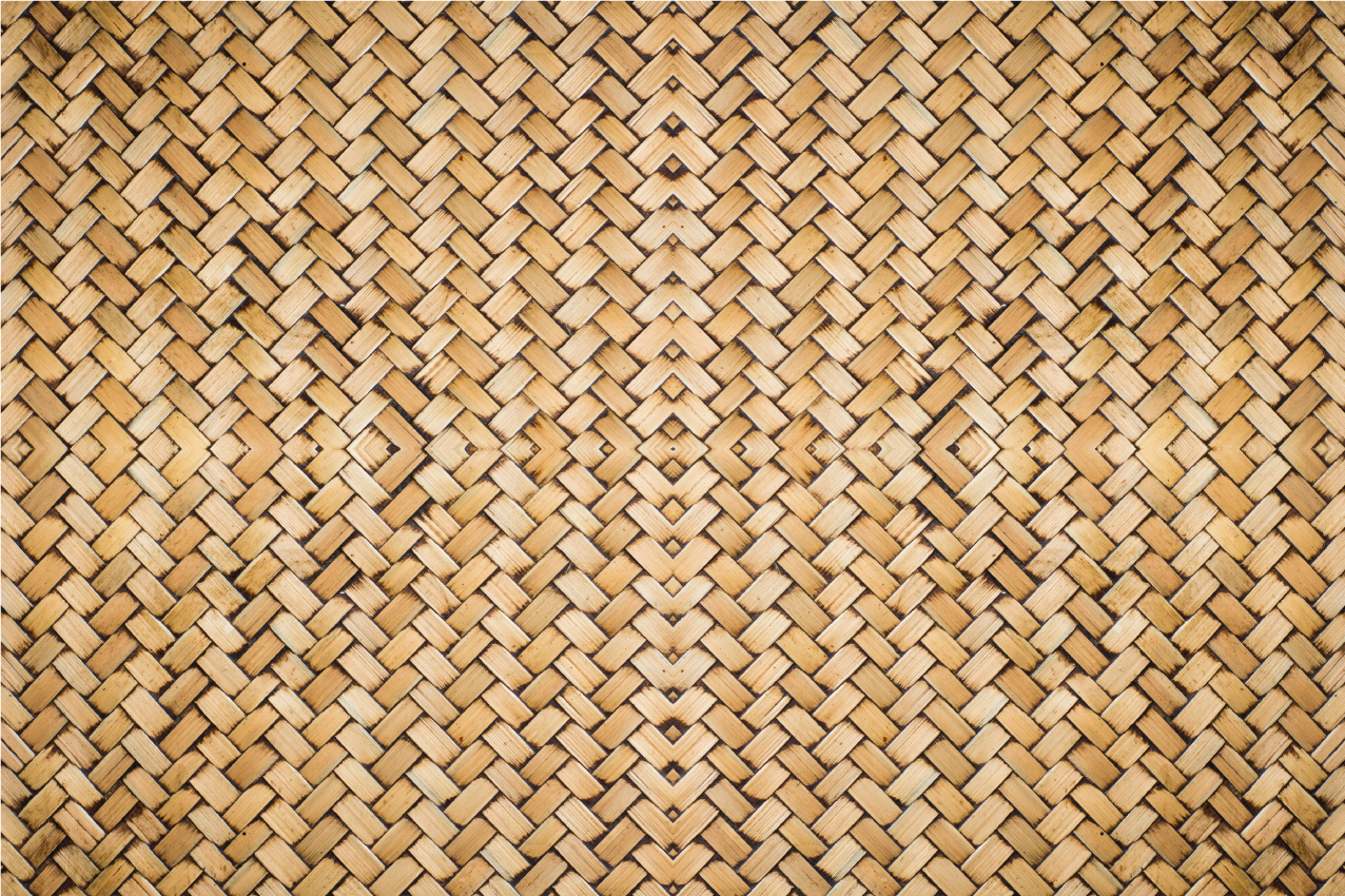 Bambusové tkané prestieranie s textúrou - Tenstickers