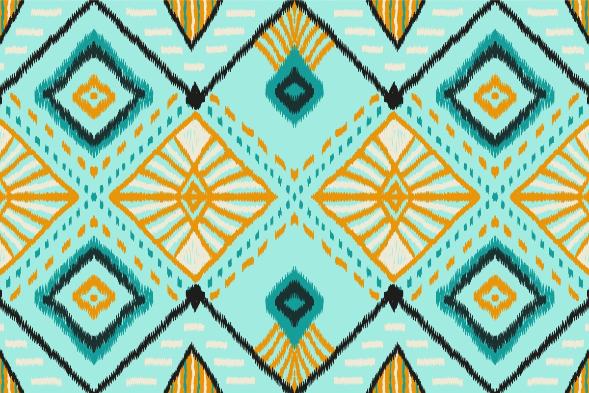 Vzorované prestieranie s abstraktným geometrickým motívom - Tenstickers