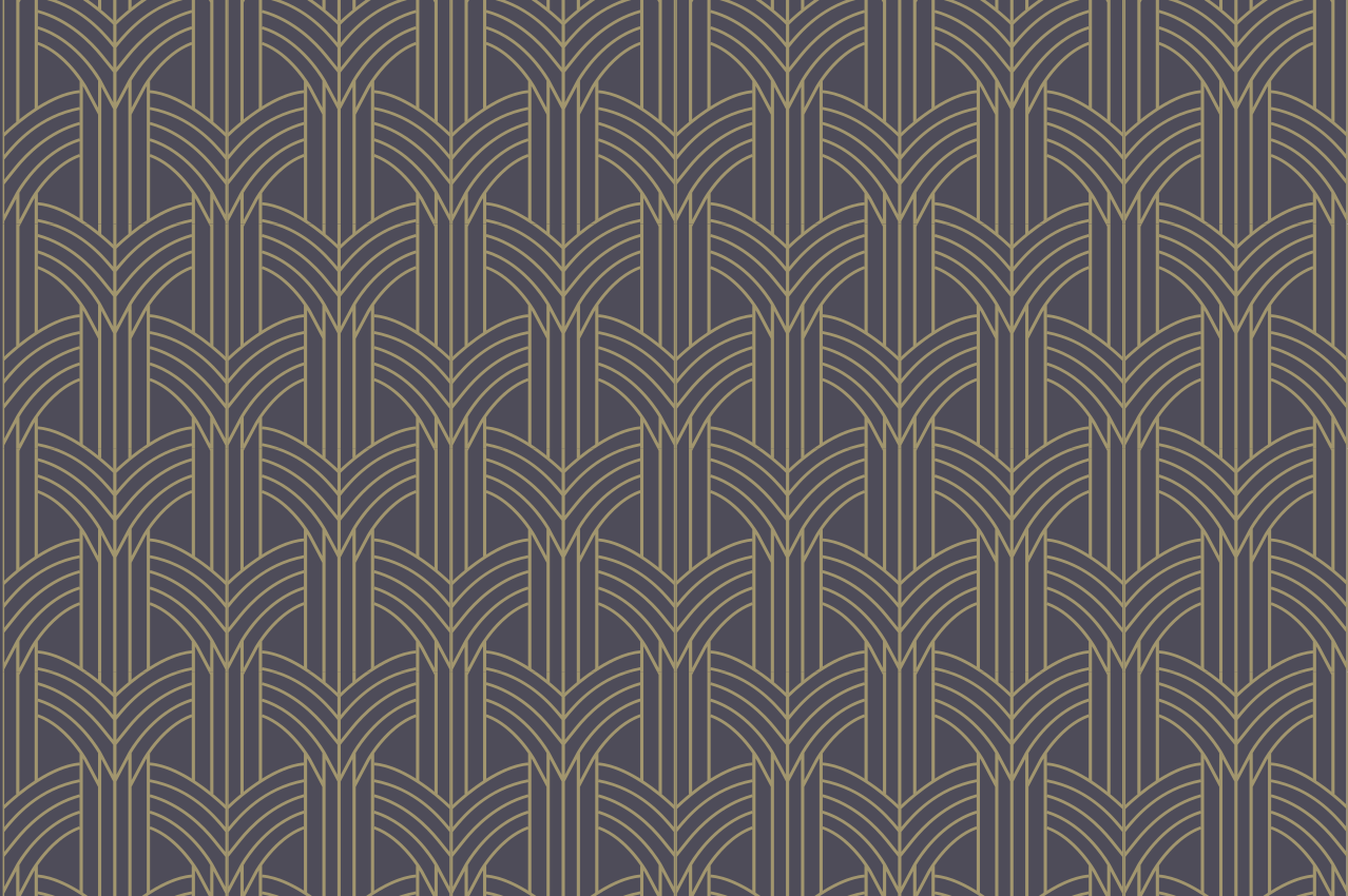 Vzorované prestieranie so štýlovým geometrickým prvkom - Tenstickers