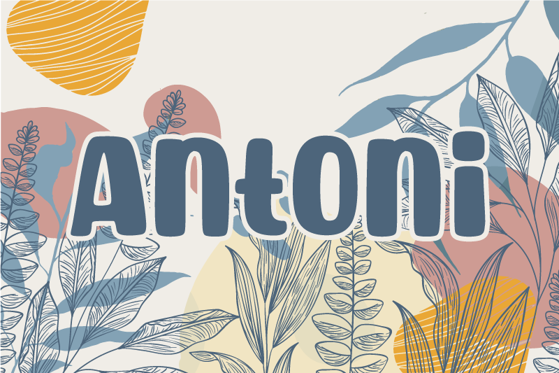 Originálne prestieranie štýlový dizajn mena - Tenstickers