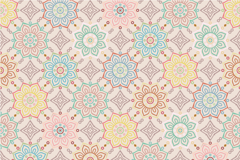 Originálne prestieranie s živým botanickým vzorom - Tenstickers