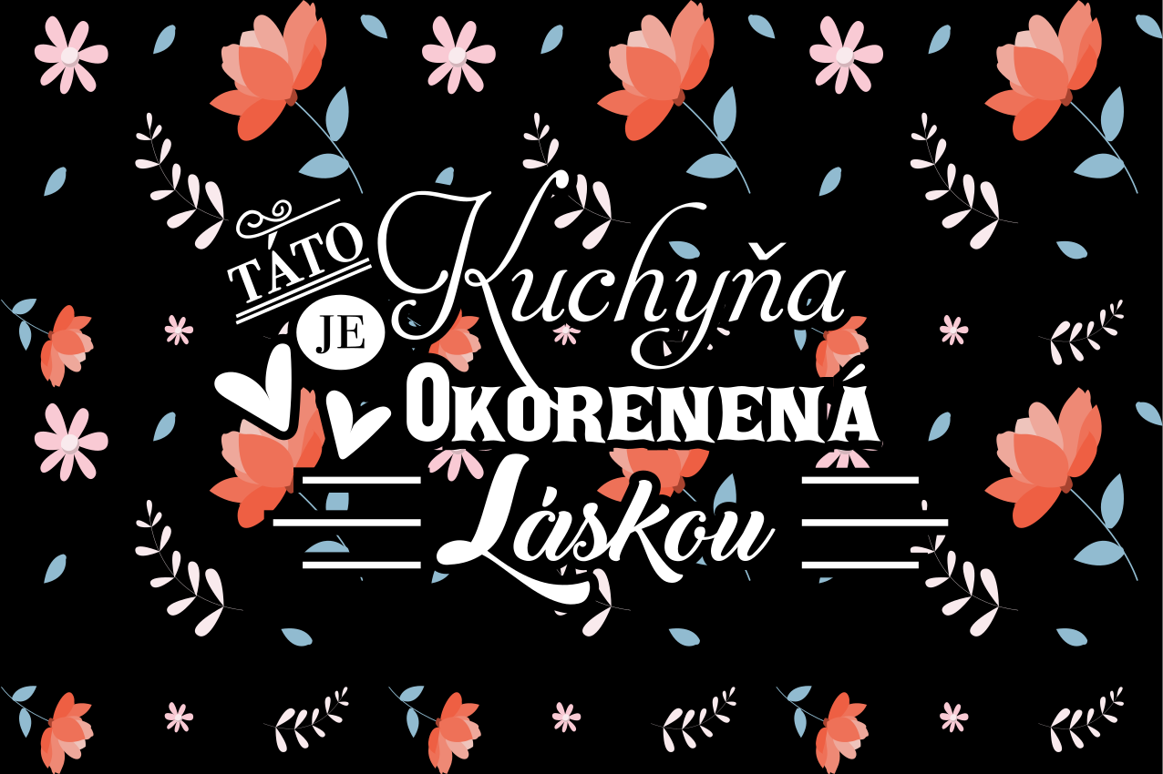 Prestieranie kuchyňa okorenená láskou - Tenstickers