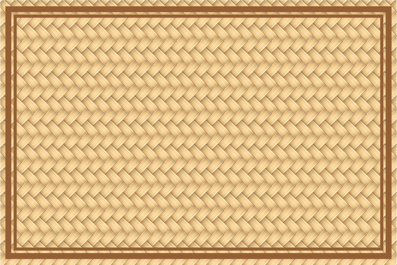 Prestieranie na stôl prútený vzor - Tenstickers