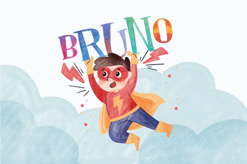 Akvarelové super detské prestieranie pre deti - Tenstickers