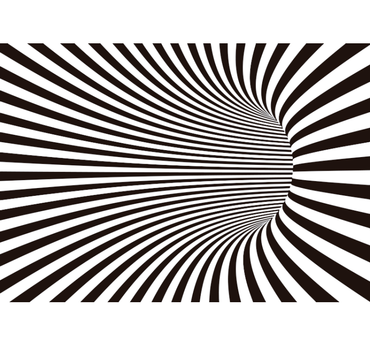 Fototapeta 3d efekt tunela - Tenstickers