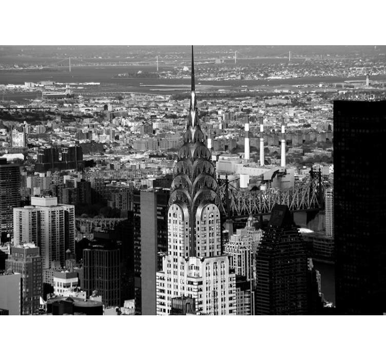 fototapeta new york štýlová mestská krajina - Tenstickers