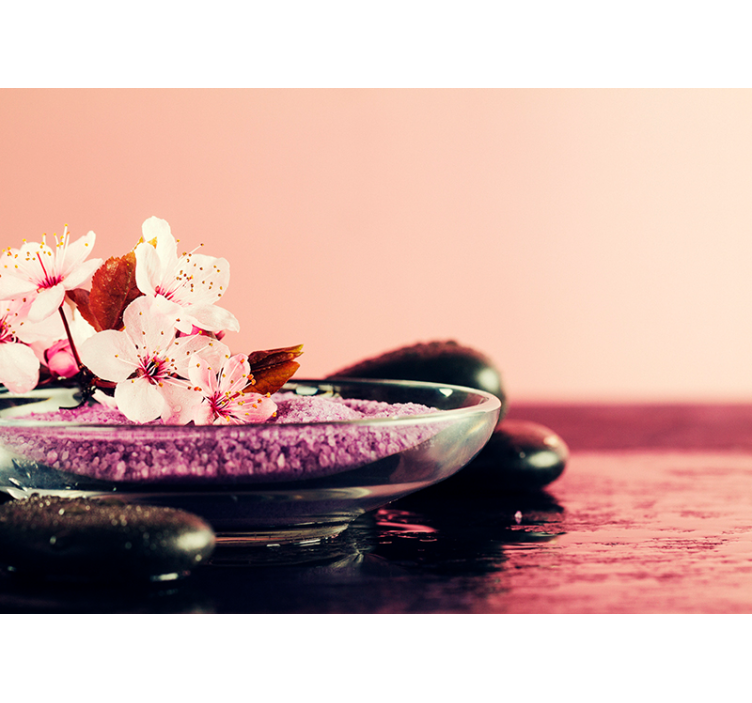 Banda orchideí kvetina nástenná maľba - Tenstickers