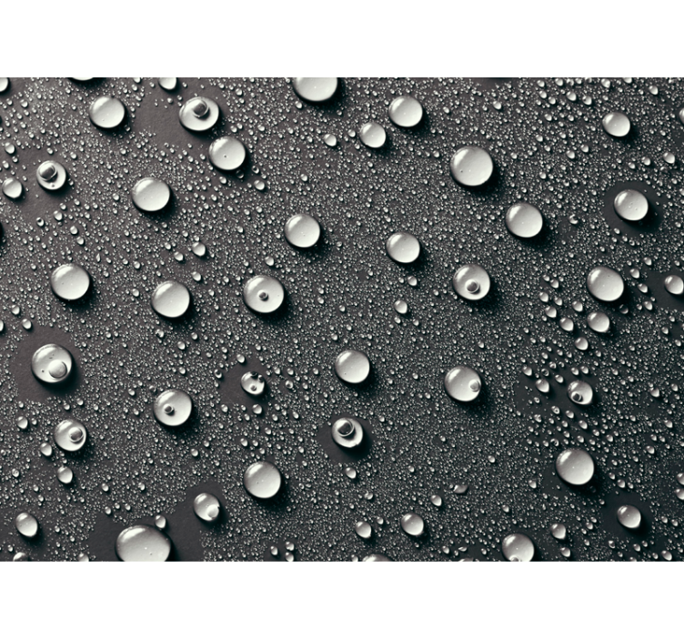 Pozadie s vodnými bublinami nástenné fototapeta - Tenstickers