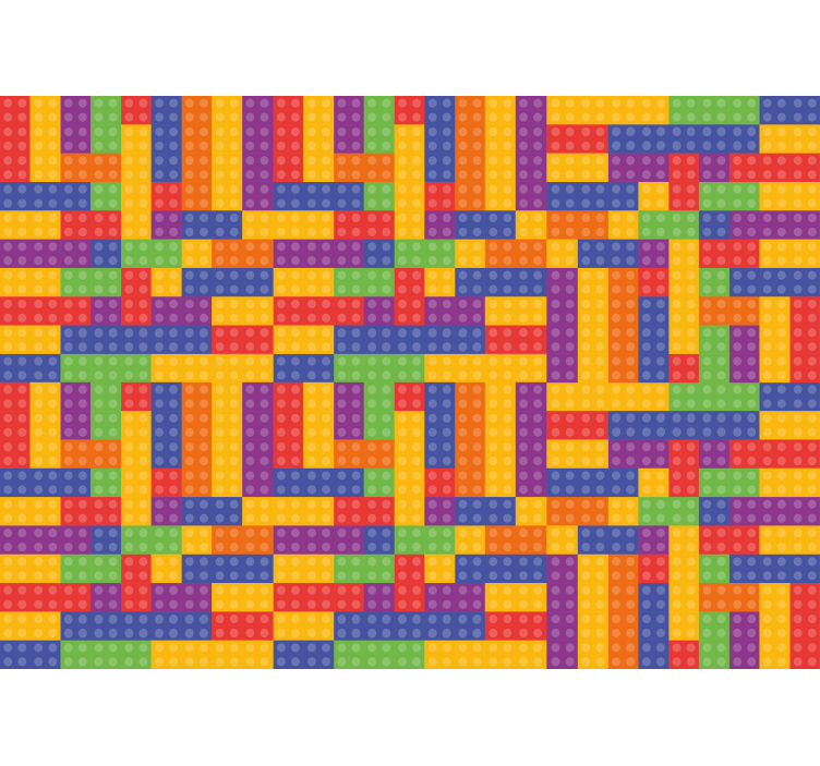 Rôžne fototapety textúry a vzory farebný blokový vzor - Tenstickers